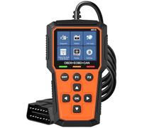BAIFULAI Dispositivo diagnostico OBD2 per auto, scanner OBD2, motore del veicolo con tutte le funzioni OBDII, 13 lingue, valutazione dei dati in tempo reale, universale camion e auto, per lettore di