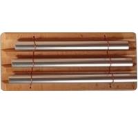 BAIFULAI Energy Chime: bacchetta tibetana a 3 toni, con bacchetta in legno, Energy Chimes, a 3 toni, per l'educazione musicale precoce, regalo, preghiera, yoga, meditazione