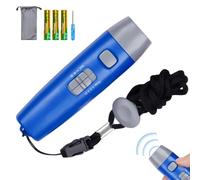 BAIFULAI Fischietto Elettronico: Fischietto Manuale Resistente, Regolabile in Volume e Tono, Ideale per Arbitri e Allenamenti (12x3.3 cm, Nero)