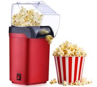 BAIFULAI Macchina per popcorn da 1200 W, mini macchina per popcorn ad aria calda, sana, senza olio, grasso, 2 minuti, funzionamento one-touch, per casa, film, Natale, feste, serata di calcio
