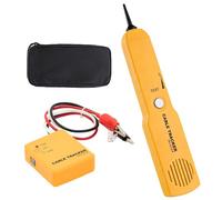 BAIFULAI Rilevatore di fili e generatore di suono, RJ11 Cable Tracker, tester di rete multifunzionale, tester per cavi con generatore di suono e kit di campioni per ricerca e tracciamento, test di