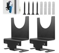 BAIFULAI Supporto per smerigliatrice angolare, 2 pezzi, supporto da parete per smerigliatrice angolare in acciaio al carbonio, accessori per smerigliatrice angolare per taglierine, lucidatrici, garage