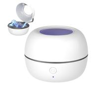 BAIFULAI Terilizzatore portatile per ciuccio: sterilizzatore UV ricaricabile USB, mini esterilizador Portátil De Uv disinfettante per ciuccio, tappi per le orecchie e altri piccoli pezzi (bianco)