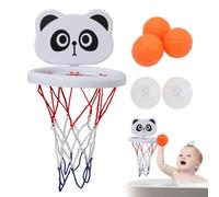Baignier Baignier Basketball Hoop - Cartoon Aspiration Basketball Hoop, Porce de Bain Interactive Play Water Play per ragazzi Girls Preschool Home