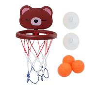 Baignier - Basket Ball, cerchio da basket, vasca da bagno per cartoni animati netti da basket,gioco da bagno interattivo Play Play Set portatile per piscina beach Home Mindergarten