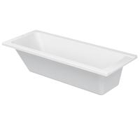 Duravit D-Code vasca da bagno rettangolare, con troppopieno tutto intorno L: 170 La: 75 cm, 700099000000000, D-Code bianco [Vasche da Bagno > Vasche da Bagno Rettangolari]