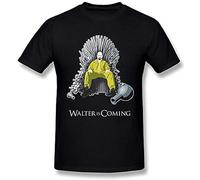 BAIGONGZHU Men's Walter Is Coming T Shirt Black XL