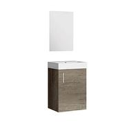 Baikal Mini Mobile da Bagno Piccolo, in melamina, Donna, 40 x 60 x 22 cm