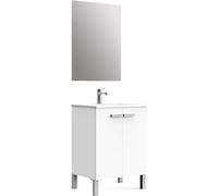 Baikal Neo, Legno Ceramica Vetro Melammina 16 mm, Bianco, 60 cm