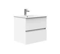 Baikal TRIX, Legno Melamina, Bianco, 50 cm