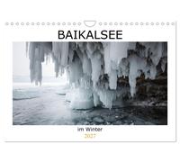 Baikalsee im Winter (Wandkalender 2027 DIN A4 quer), CALVENDO Monatskalender