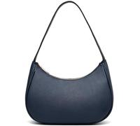 BAIKELI - Borsa a tracolla a mezzaluna per donne, borsa retrò classica pochette hobo tote bag ascellare, Blu scuro, Small