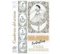 Bailarinas fantásticas para colorear