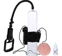 Bomba de ereccion con tirador de dedo y vibraciÓn