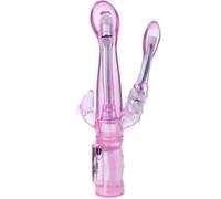 Baile Intimate Tease - Vibratore Flessibile con Stimolatore Anale e Clitorideo