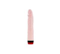 VIBRATORE REALISTICO VAGINALE ANALE 21,5 CM MORBIDO DONNE DILDO VIBRAZIONE FORTE