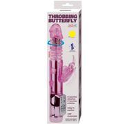 Baile - Throbbing Butterfly Vibratore Rabbit Rosa