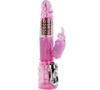 Baile Throbbing Rabbit - Vibratore con Rotazione e Stimolatore a Coniglio