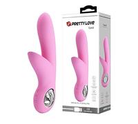 Baile Vibratore Ricaricabile in Silicone Rosa Carol