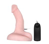Dildo realistico vibrante con funzione rotante con ventosa, Lunghezza 220 mm, Larghezza 260 mm, Profondità 110 mm, Dipartimento Couple, Poids 0.680 Kg, Colore Nude