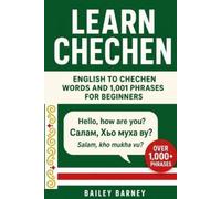 Bailey Barney Learn Chechen (Tascabile)