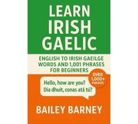 Bailey Barney Learn Irish Gaelic (Tascabile)