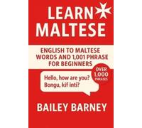 Bailey Barney Learn Maltese (Tascabile)