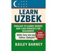 Bailey Barney Learn Uzbek (Tascabile)