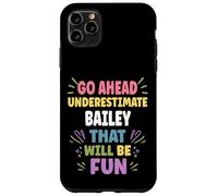 BAILEY Personalized Women's Gift Custom BAILEY Custodia per iPhone 11 Pro Max
