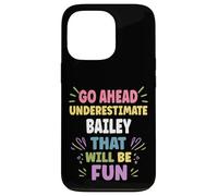 BAILEY Personalized Women's Gift Custom BAILEY Custodia per iPhone 13 Pro