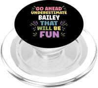 BAILEY Personalized Women's Gift Custom BAILEY PopSockets PopGrip per MagSafe