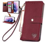 BAILI Custodia a Portafoglio per TCL NxtPaper 60 Ultra, Blocco RFID Cover Portafoglio Slot Magnetica CarteSupporto Cerniera Tasca per TCL NxtPaper 60 Ultra-003