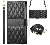 BAILI Custodia per Motorola Moto G Power 2022 con supporto, Cover protettiva in pelle PU per donna e uomo per Motorola Moto G Power 2022-Nero