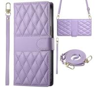 BAILI Custodia per Motorola Moto G Power 2023 con supporto, Cover protettiva in pelle PU per donna e uomo per Motorola Moto G Power 2023-Viola