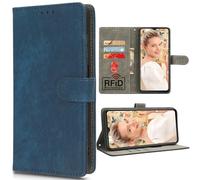 BAILI RFID Blocco Cover per Redmi A7 Pro, Cavalletto, Portabiglietti, Chiusura magnetica, Custodia per Redmi A7 Pro-05