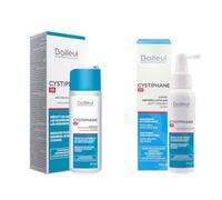 Bailleul | Bundle Cystiphane DS Anti-Pellicolare Intensivo | Shampoo 200 ml + Lozione 100 ml | Stati fortemente fortemente fortemente lento e persistente | Lenisce arrossamento e prurito
