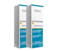 Bailleul | Cystiphane + | Shampoo anti-caduta | Caduta dei capelli (occasionale o cronica) | Ridensifica e protegge contro la rottura e la caduta | Volume, resistenza e flessibilità | 2x200 ml