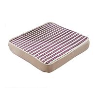 BAILR Cuscino del Sedile Antidecubito 50X50cm, Sfoderabile Cuscini per Seduta con Cerniera, Confortevole Cuscini da Sedia Antiscivolo e Traspirante, per Cucina, Camera da Letto, ECC