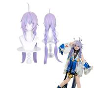 Bailu Cosplay Anime Honkai Star Rail Parrucca Cosplay - Festa di Halloween Mostra di fumetti di Natale e convenzioni di anime