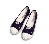 BAINASIQI Ballerine da donna con lacci, scarpe basse estive per il tempo libero (EU 39, blu scuro), Blu scuro, 39 EU