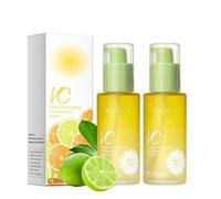 BAInuai Green Tangerine - Siero di vitamina C verde Tangerine Vita C Dark Spot Siero alla vitamina C per il viso idratante e antiossidante, confezione da 2