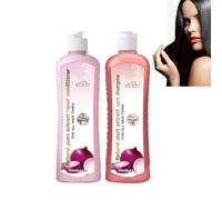 BAInuai Onion, Biotin and Rosemary Shampoo and Treatment Set, Conditioner Hair Care, Hair Loss and Thinning Hair Growth Shampoo, Silicone Free Shampoo and Treatment for All Hair Type