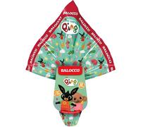 BaIocco Bing MAXI Uovo di Pasqua Cioccolato al Latte 240g con Sorpresa - Idea Regalo Perfetta per Bambini