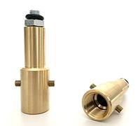 Baionetta GPL Adattatore M10, 10mm, con vite in acciaio, 95mm