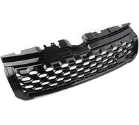 bairuibin Griglia Frontale per Auto per Range Rover Evoque 2010-2013 2014 2015 2016 2017 2018,Griglia Paraurti Anteriore Griglia Radiatore Sportiva a Doppia Lamella,Accessori Esterni Auto,B-Nero