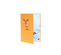 Baisacrafts Biglietti di Natale 10pC Carta Regalo Creativo per Moglie e Fidanzata per San Valentino Invito di Nozze Personalizzato Cartolina di ringraziamento