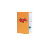 Baisacrafts Biglietti di Natale 10pC Etichette di Auguri Grazie per il Tuo Ordine Carta Kraft Negozio di Cartoline Regalo Artigianato Decorazione Biglietto Matrimonio Inv