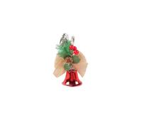 Baisacrafts decorazioni natalizie 5 pezzi accessori campane di Natale ciondoli, centri commerciali, ciondoli per albero di Natale, decorazioni a campana con fiocco (colore: 3)