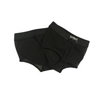 Baisdan, Calze antiscivolo con cuscinetti per dita dei piedi con mezza suola per avampiede da danza, Nero , Medium Narrow