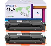 BAISINE 410A Nero Compatibile con HP 410A CF410A 410X CF410X Toner | Compatibile per HP MFP m477fdw Toner, Color Laserjet Pro MFP M477fdw M477fnw M477fdn M377dw M452dn M452nw M452dw